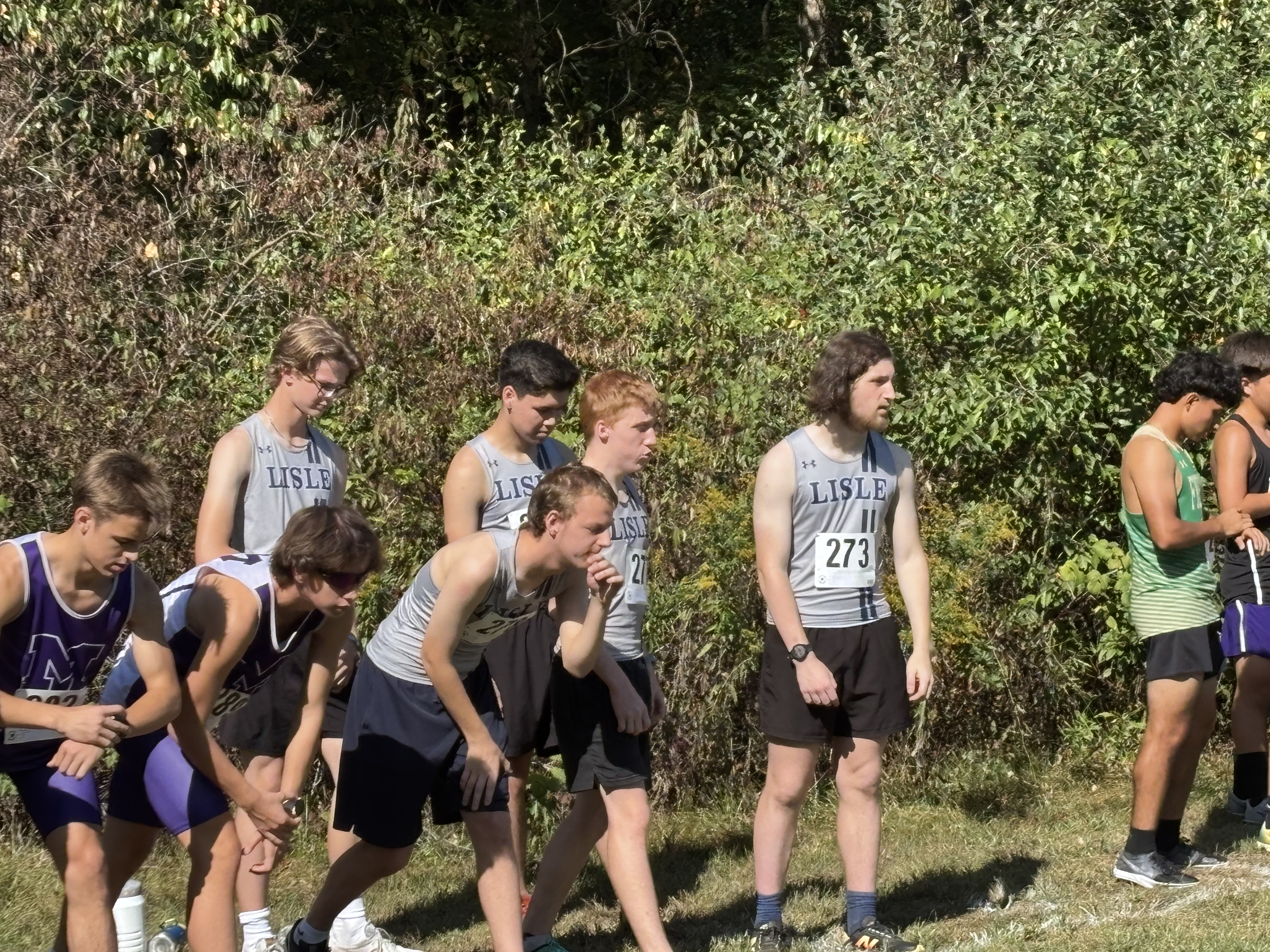 Lisle Varsity Boys at the 2025 Herscher Invite